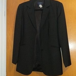 Long Blazer Black Size 4 The Limited